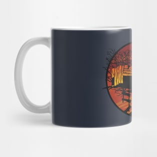 Spooky tree house Mug